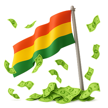 Cotización del dólar-boliviano en tiempo real